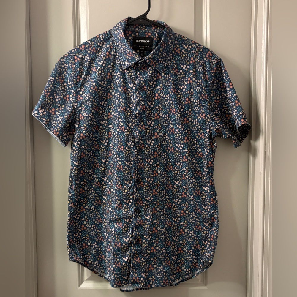 Bonobos slim floral Riviera button down